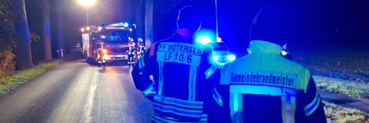 FW-ROW: Schwerer Verkehrsunfall auf K202