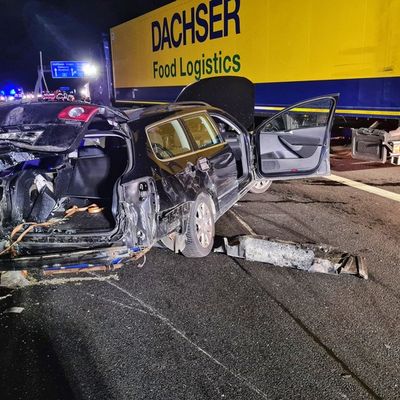 FW Stockach: Verkehrsunfall auf der Autobahn