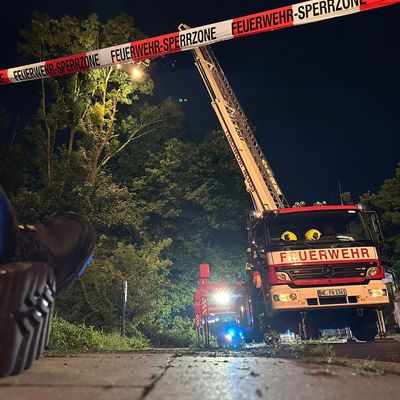 FW-NE: Zwei Unwettereinsätze in Neuss | Unwetter verschont Stadtgebiet weitgehend