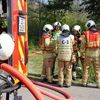 FW Dresden: Starke Rauchentwicklung nahe Flughafen Dresden - Brand schnell unter Kontrolle gebracht
