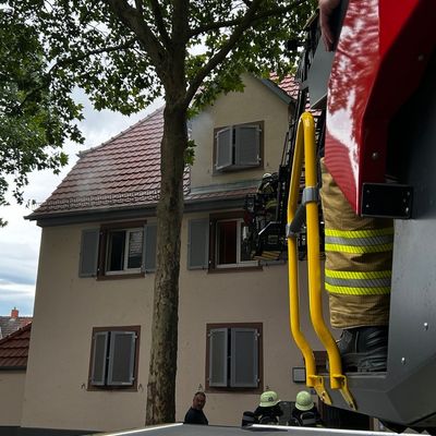 FW Speyer: Wohnungsbrand - eine Person leicht verletzt