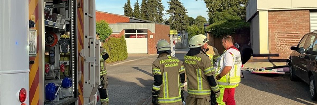 Feuerwehr Kalkar: Wohnungsbrand In Kalkar Appeldorn
