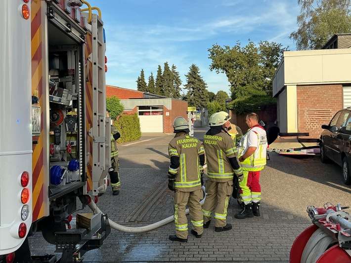 Feuerwehr Kalkar: Wohnungsbrand In Kalkar Appeldorn