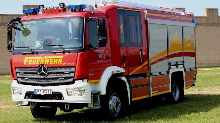 FW Xanten: Einsätze der Feuerwehr Xanten am Pfingstwochenende