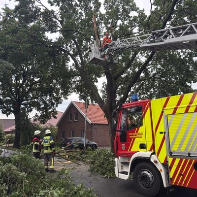 FW-AUR: Vermehrte Blitzeinschläge während nächtlicher Gewitter