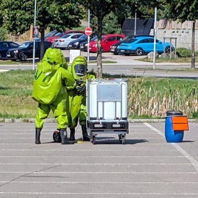 FW Stockach: Gefahrstoffzug Stockach: Bereit für den Ernstfall - Intensive Übung sichert Schutz der Bevölkerung