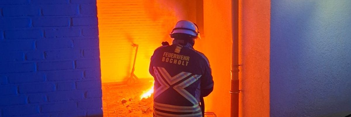 FW Bocholt: Einsatzreicher Start ins neue Jahr für die Bocholter Feuerwehr