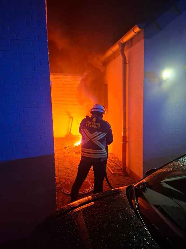 FW Bocholt: Einsatzreicher Start ins neue Jahr für die Bocholter Feuerwehr