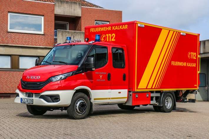 Feuerwehr Kalkar: Die Freiwillige Feuerwehr Kalkar baut ihre Einsatzfähigkeit weiter aus: