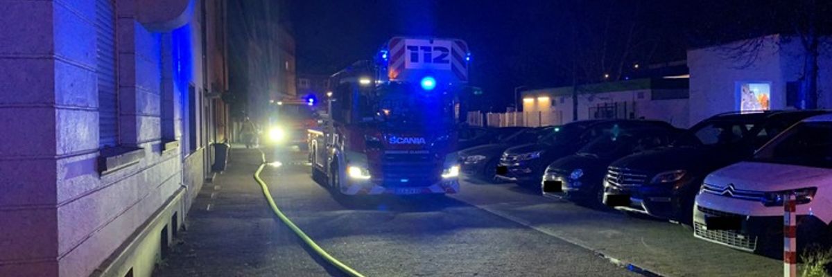 FW-GLA: Wohnungsbrand mit einer verletzten Person