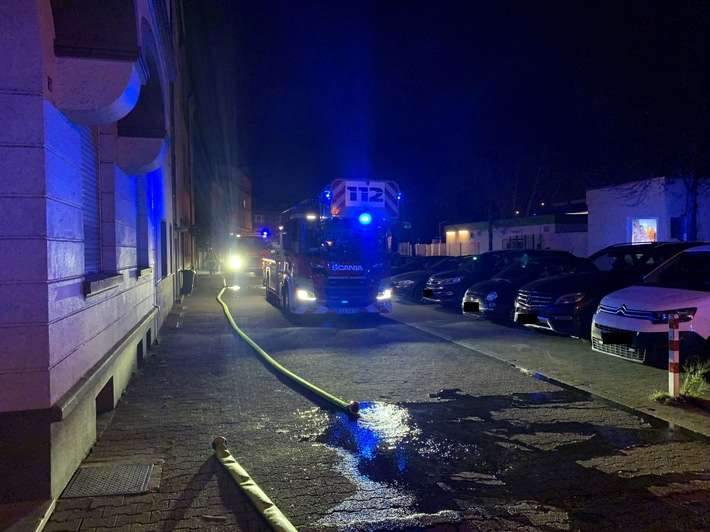 FW-GLA: Wohnungsbrand mit einer verletzten Person