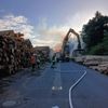 FFW Bergen: Brennender Bagger in Eversen