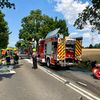 FW Bergheim: Verkehrsunfall zwischen Traktor und Pkw in Bergheim-Rheidt - Fahrer verstirbt trotz aufwendiger Rettungsmaßnahmen