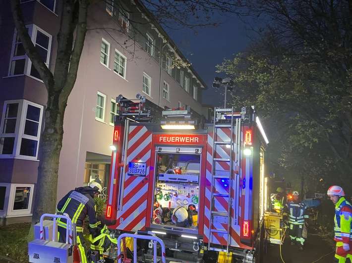 FW-BO: Küchenbrand in der Wattenscheider Straße - eine Person gerettet