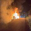 FW-DT: Fahrzeugbrand in voller Ausdehnung