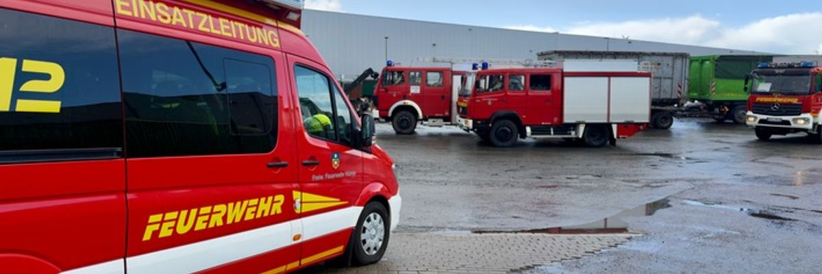 FW Hünxe: Vogel löst Brandmeldeanlage aus