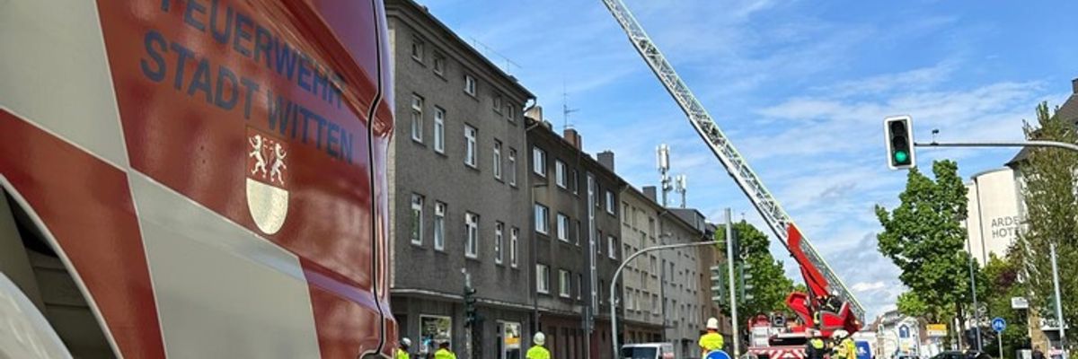 FW Witten: Wohnungsbrand in der Innenstadt