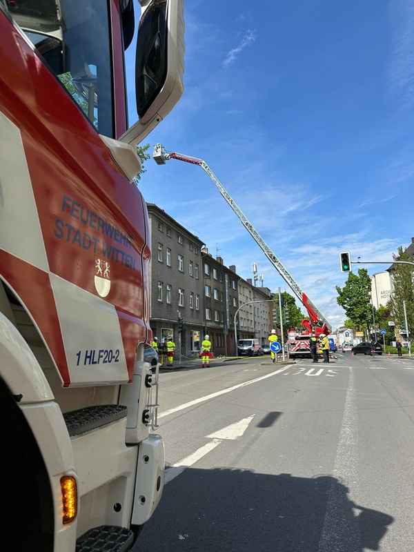 FW Witten: Wohnungsbrand in der Innenstadt