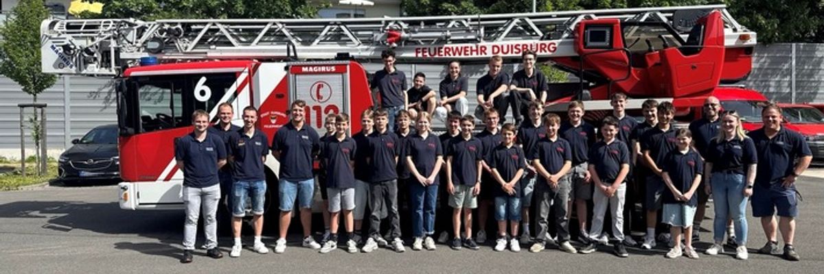FW Tönisvorst: Erlebnisreiches Pfingstwochenende der Jugendfeuerwehr Tönisvorst in Duisburg