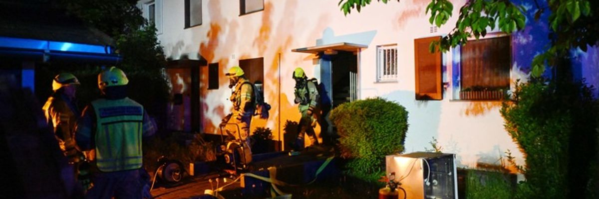 FW Pulheim: Nächtlicher Brand einer Spülmaschine