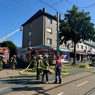 FW-BO: Brand in einem Restaurant an der Castroper Straße