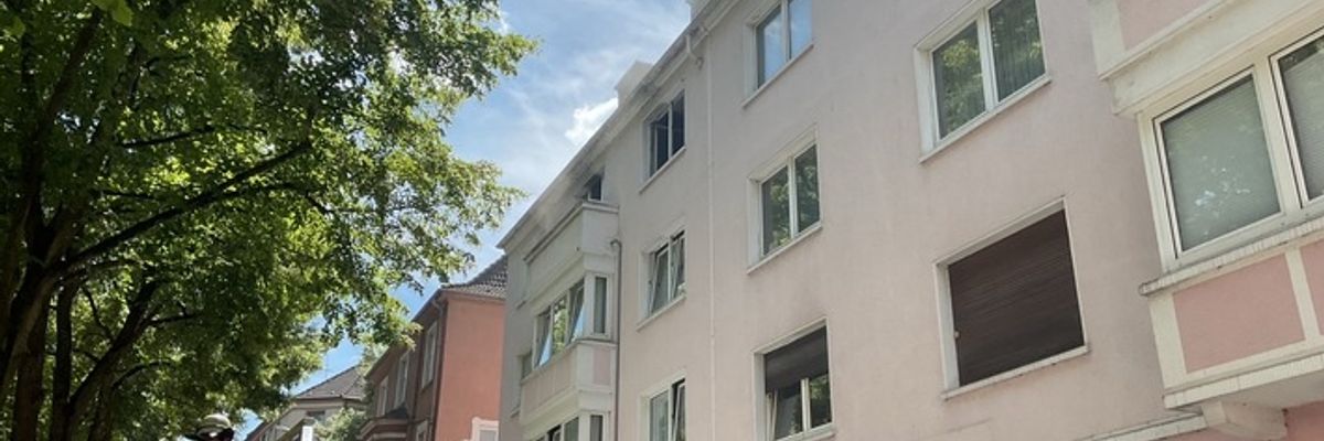 FW-DO: Zwei Verletzte bei Küchenbrand in Dortmund-Marten