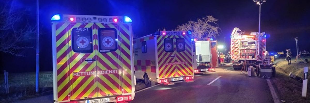 KFV-CW: Schwerer Verkehrsunfall fordert zwei Todesopfer bei Schömberg