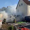 FW-DO: Drei Garagen im Vollbrand