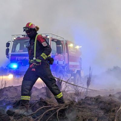 FW-BN: Erfolgreicher Abschluss des Waldbrandeinsatzes des NRW-Waldbrandmoduls GFFF-V DE1 in Spanien