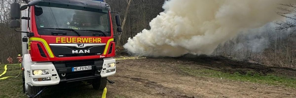 FW-Velbert: Waldbrandgefahr der Stufe 3 in Velbert