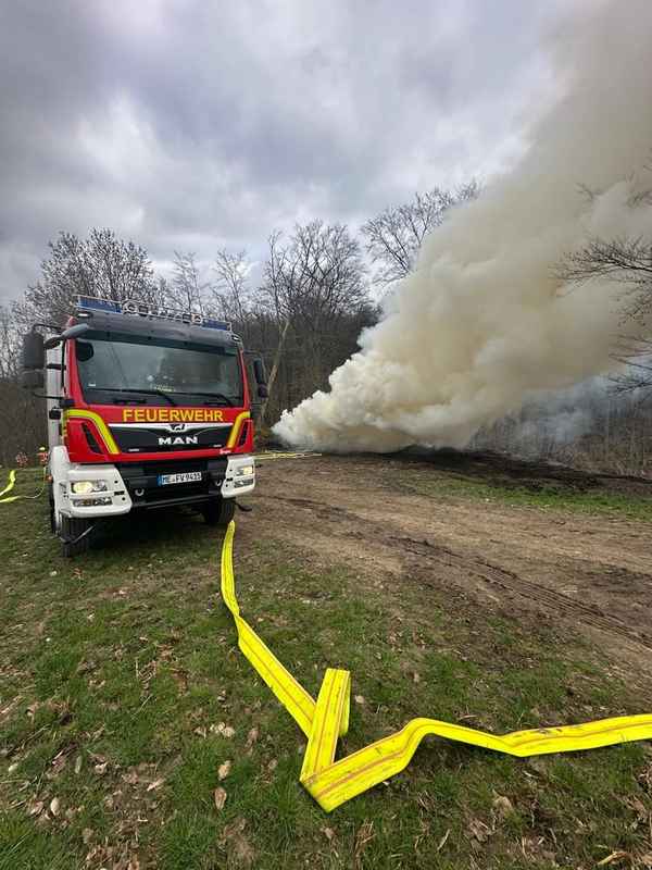 FW-Velbert: Waldbrandgefahr der Stufe 3 in Velbert