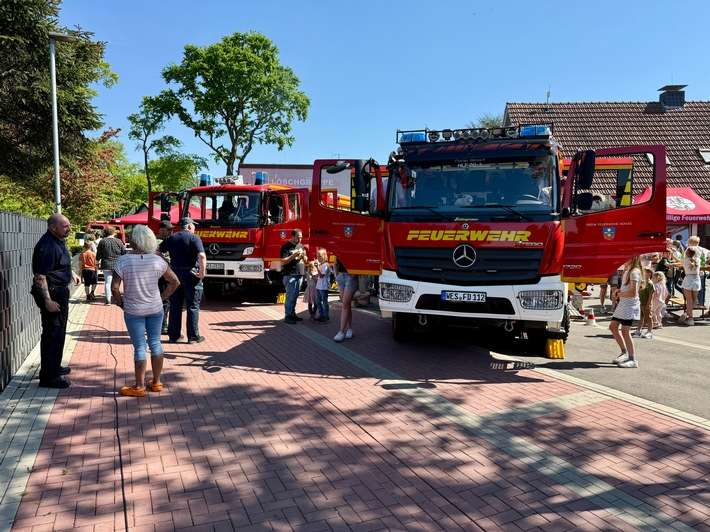 FW Hünxe: Voller Erfolg - Viele Gäste beim Brandschutztag in Drevenack