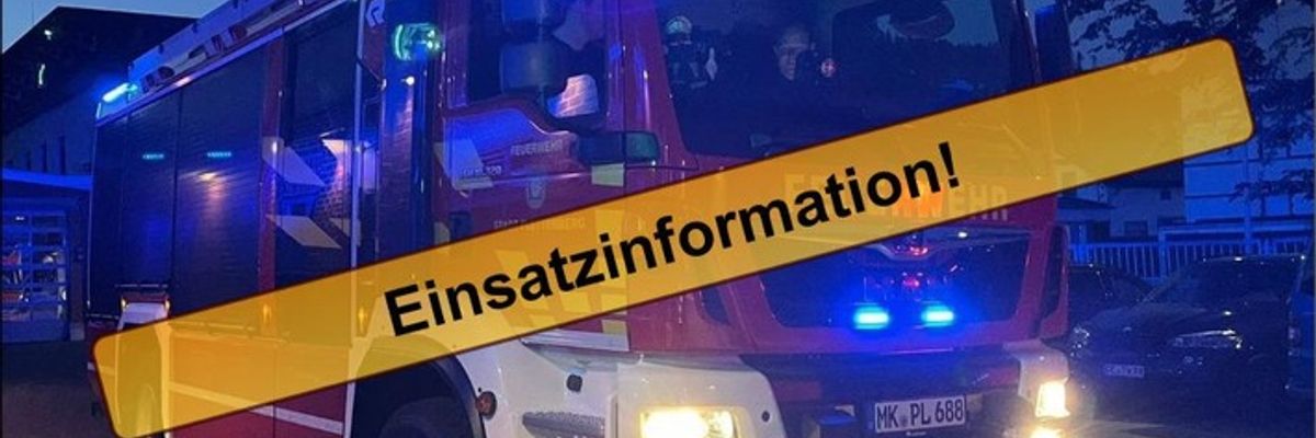 FW-PL: Ortsteil Oesterhammer - Küchenbrand in Mehrfamilienhaus