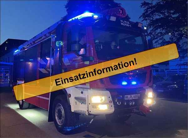 FW-PL: Ortsteil Oesterhammer - Küchenbrand in Mehrfamilienhaus