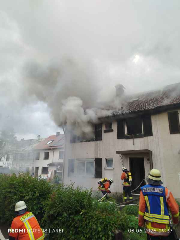 LRA-Ravensburg: Wohnungsbrand in der Siebenbürgenstraße in Wangen