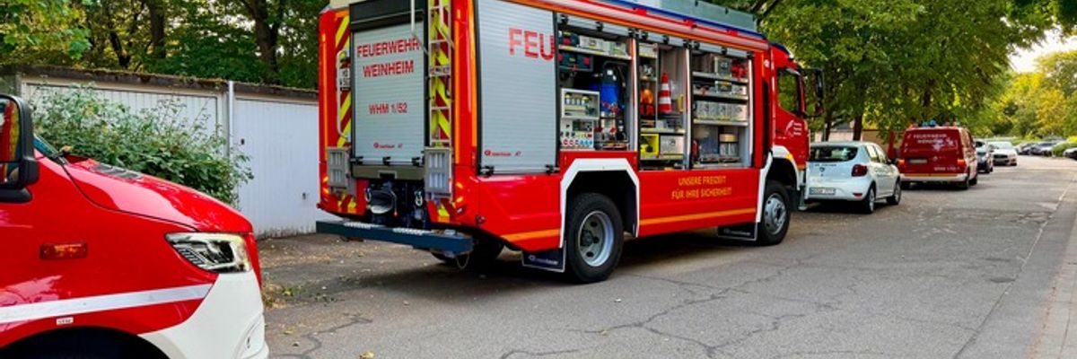 FW Weinheim: Sirenenalarm beschäftigt Bürger - Feuerwehr gibt Entwarnung