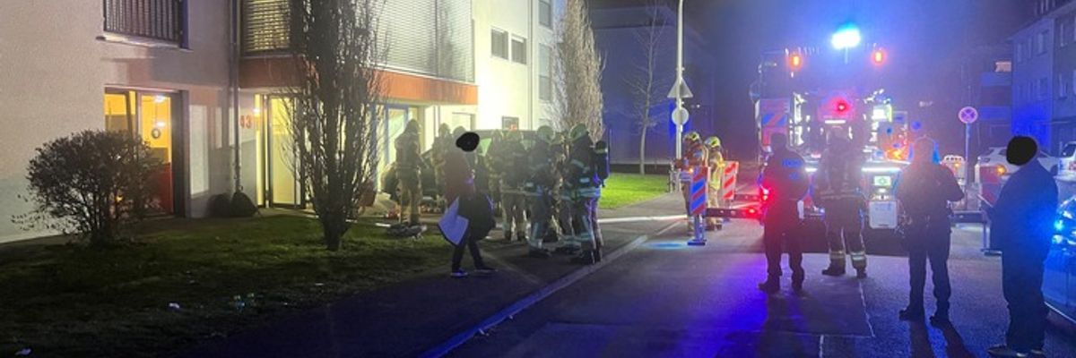FW Paderborn: Entstehungsbrand in einem Wohnheim für Menschen mit Behinderung