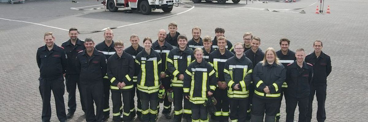 Feuerwehr Goch: 160stündige Grundausbildung beendet