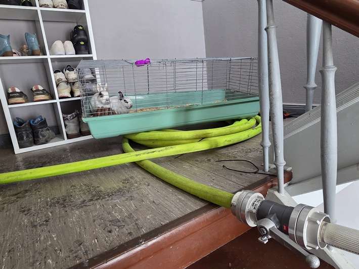 FW Datteln: Wohnungsbrand nach Kurzschluss