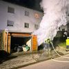 FW LK Neunkirchen: Sechs Brände in einer Nacht - Feuerwehr Neunkirchen im Dauereinsatz