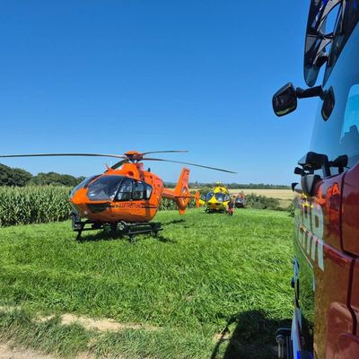 FW-Lohmar: Abgestürztes Kleinflugzeug in Lohmar-Algert