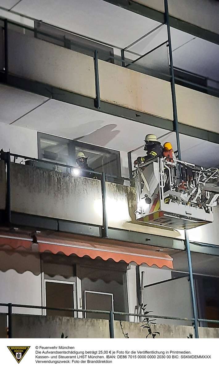 FW-M: Küche in Flammen (Hadern)