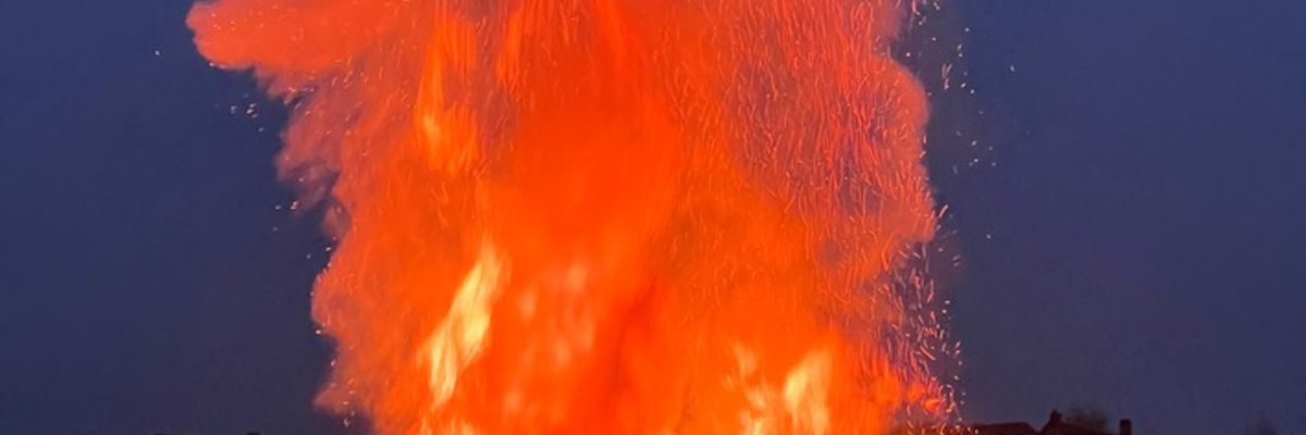 FW Beverungen: Osterfeuer in Würgassen abgesagt - Erhöhter Waldbrandgefahrenindex aufgrund geringem Niederschlag