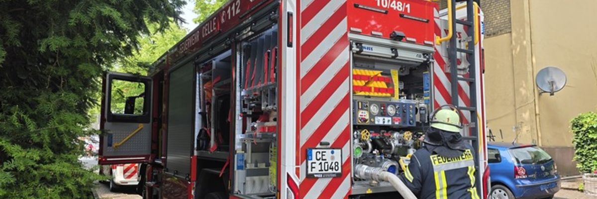 FW Celle: Wohnungsbrand mit einer toten Person