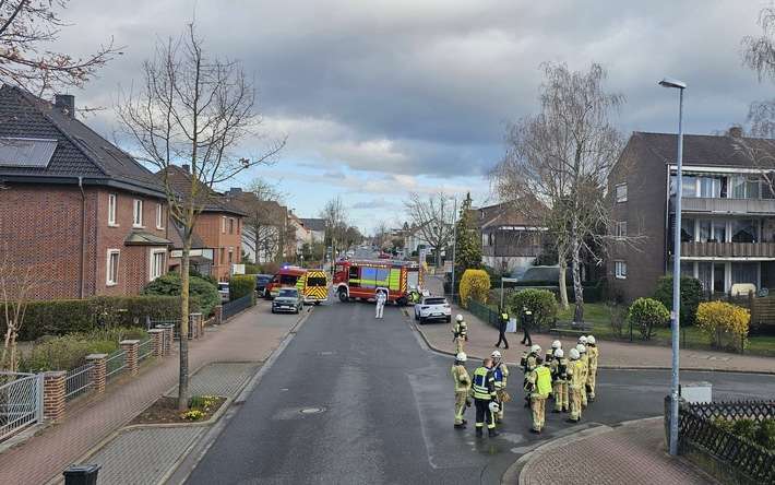 FW Lehrte: Gasaustritt im Keller sorgt für Feuerwehreinsatz