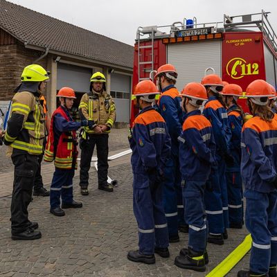 FW Kamen: Stadtübung der Jugendfeuerwehr