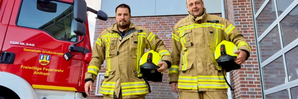 FW-OLL: Wechsel an der Spitze der Feuerwehr Ahlhorn - René Aberle und Karsten Bilger übernehmen ab dem 1. Oktober die Wehrführung