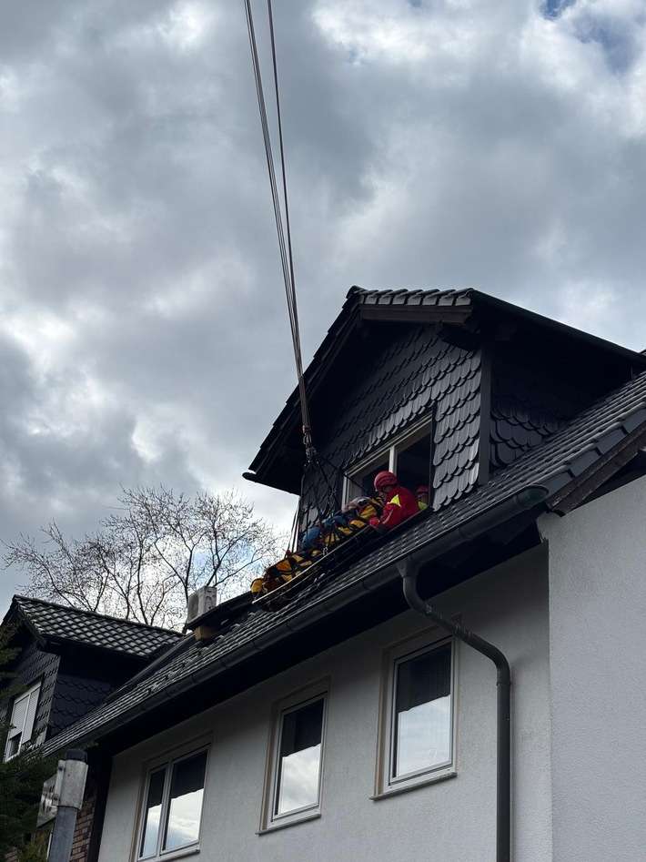 FW Datteln: Medizinischer Notfall fordert Höhenretter des Kreises Recklinghausen