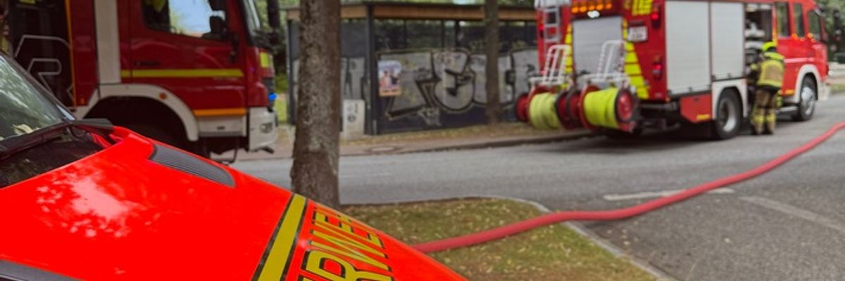 FW-PI: Brand in Tiefgarage am Wedeler Bahnhof - Großalarm am Samstagvormittag