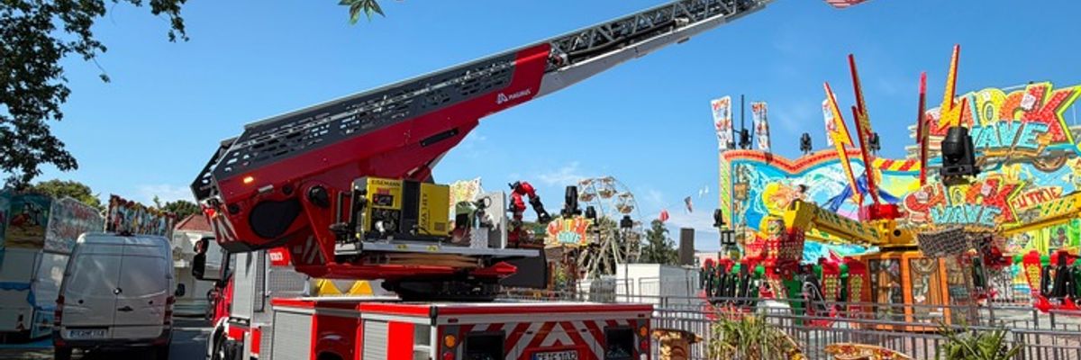 FW Celle: Befahrung Festplatz - Schützenfest Celle!